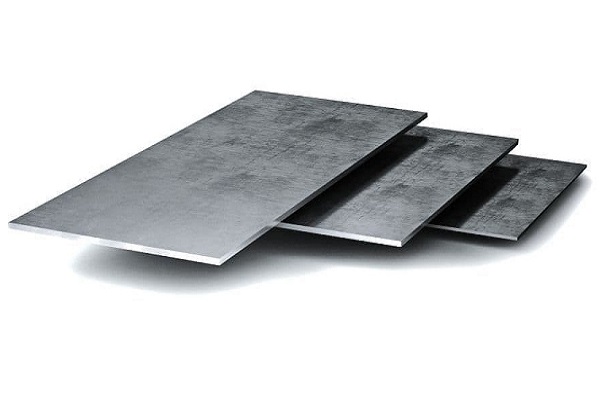 Лист из черной стали 4x150x300мм 09Г2С