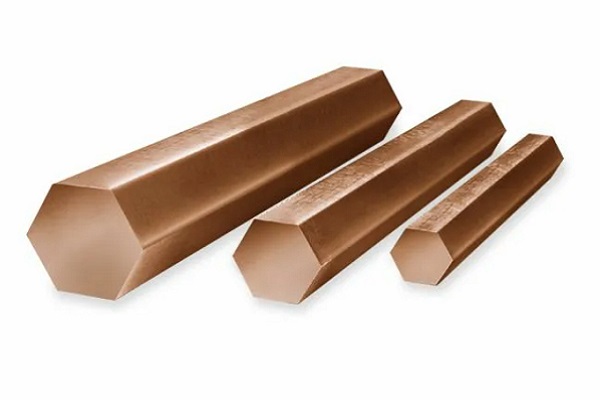 Бронзовый шестигранник 41x200мм БрАМц9-2