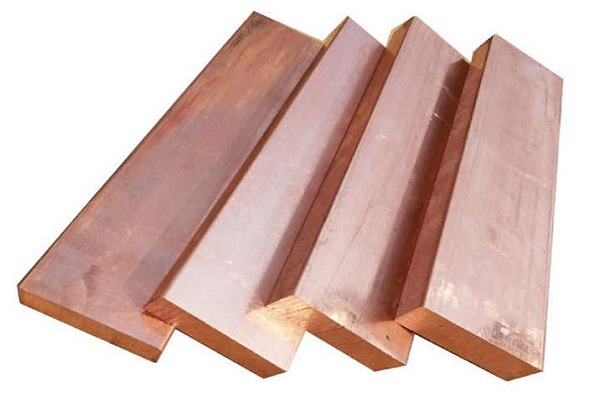 Медная полоса 4x600x300мм М3